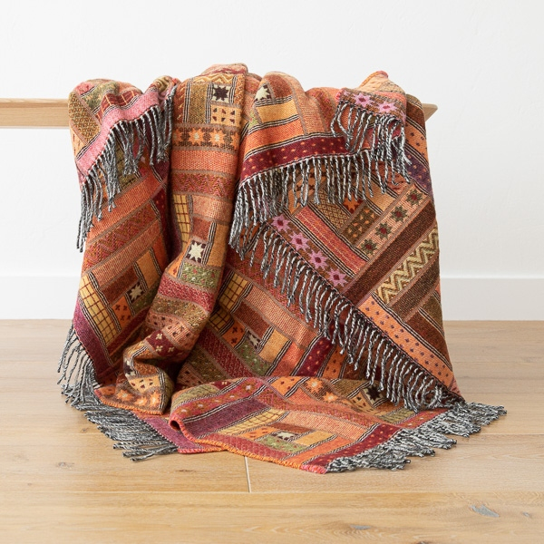 NA ZALOGI Volnena deka 130x190 M.RED ORANGE NA ZALOGI Volnena deka 130x190 M.RED ORANGE