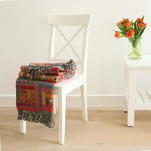 NA ZALOGI Volnena deka 130x180 M.RED GREEN NA ZALOGI Volnena deka 130x180 M.RED GREEN