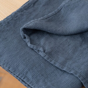 Brisača/Deka iz 100% lanu BLUE 75x130