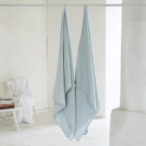 Brisača/Deka iz 100% lanu ice blue w 100x160 Brisača/Deka iz 100% lanu ice blue w 100x160