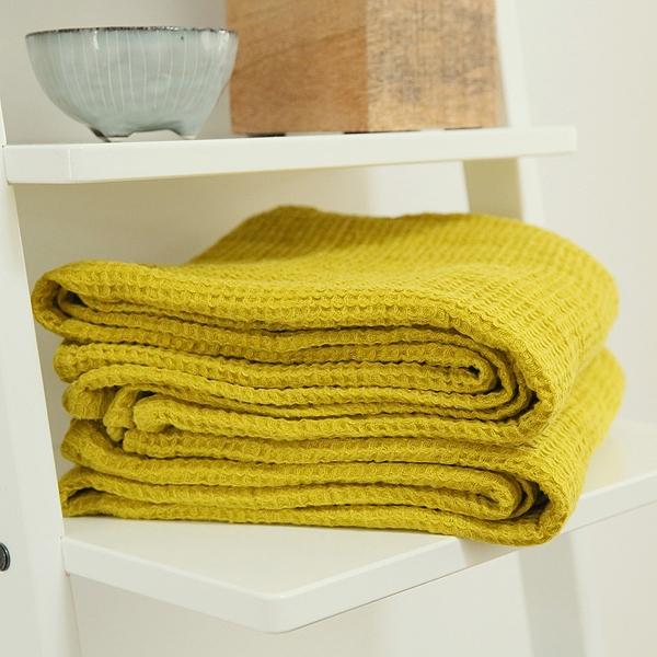 Brisača/deka iz 100% lanu citrine 100x160 Brisača/deka iz 100% lanu citrine 100x160