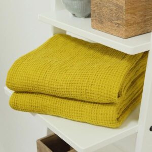 Brisača/deka iz 100% lanu citrine 100x160 Brisača/deka iz 100% lanu citrine 100x160
