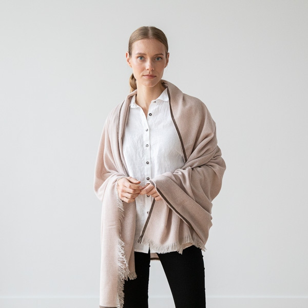 Volneni šal, odeja 130x180 S.ROZA