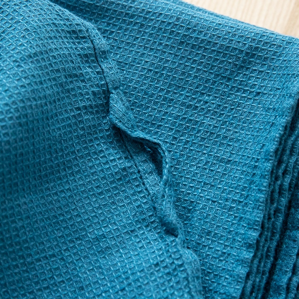 Brisača/Deka iz 100% lanu sea blue 75x130 Brisača/Deka iz 100% lanu sea blue 75x130