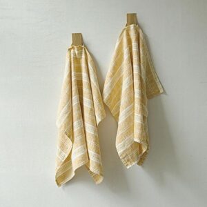 Krpa iz 100% lana gold Multistripe 47x65 Krpa iz 100% lana gold Multistripe 47x65