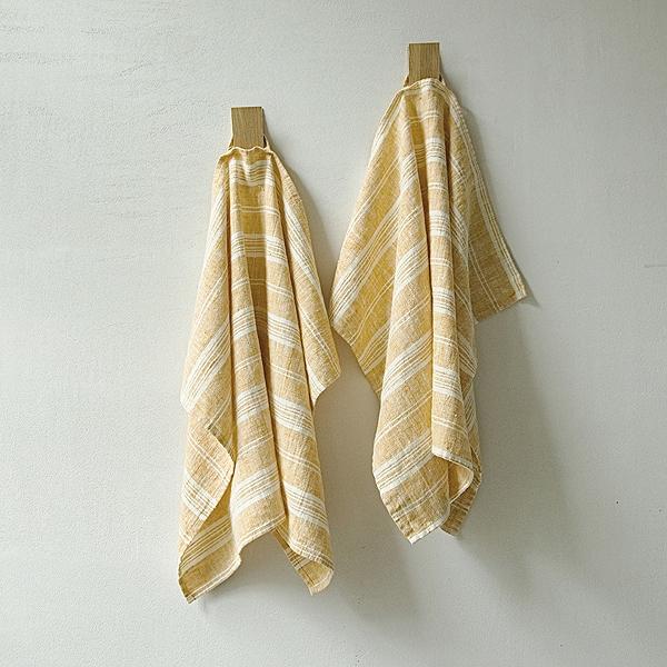 Krpa iz 100% lana gold Multistripe 47x65 Krpa iz 100% lana gold Multistripe 47x65