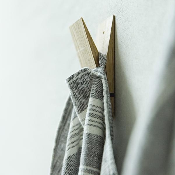 Krpa iz 100% lana graphite Multistripe 47x65 Krpa iz 100% lana graphite Multistripe 47x65