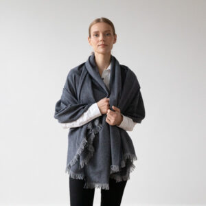 Volneni šal, odeja 130x180 S.INDIGO