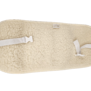 Ledvični pas iz 100% kosmatene volne siva/siva Ledvični pas iz 100% kosmatene volne siva/siva