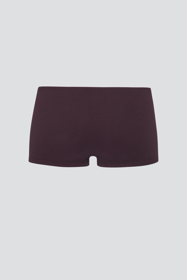 Panty spodnjice iz eko bombaža BURGUNDY Panty spodnjice iz eko bombaža BURGUNDY
