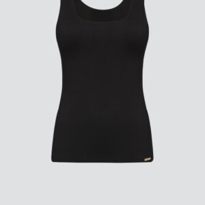 Spodnja majica iz tanjšega eko bombaža BLACK