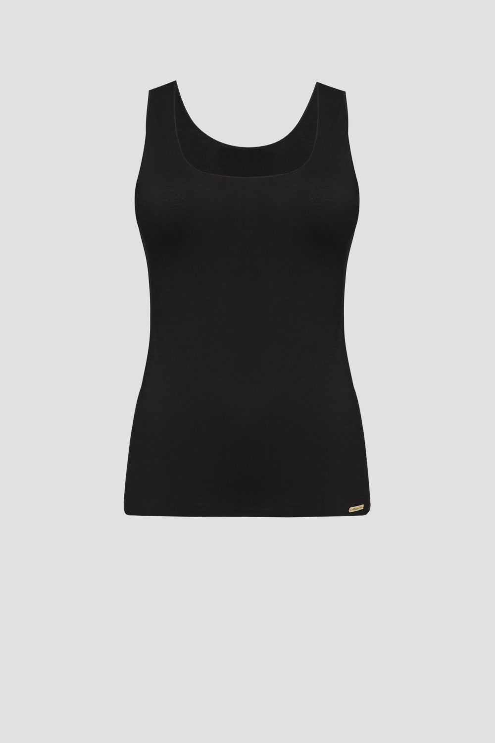 Spodnja majica iz tanjšega eko bombaža BLACK