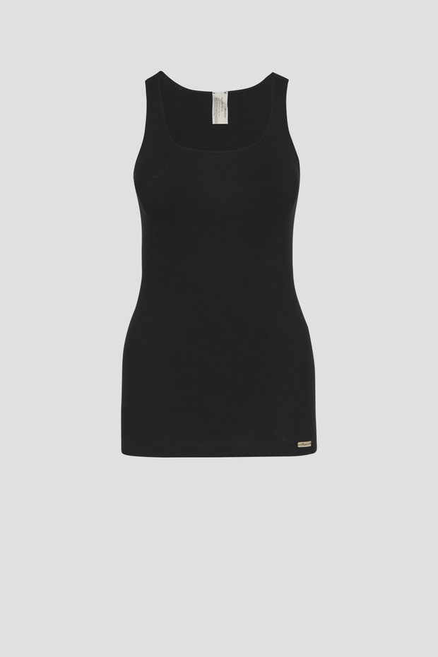 Spodnja majica šir. nar. iz eko bombaža ČRNA Spodnja majica šir. nar. iz eko bombaža ČRNA