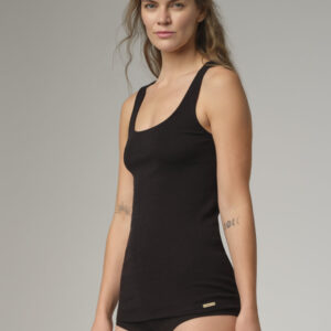 Spodnja majica šir. nar. iz eko bombaža ČRNA Spodnja majica šir. nar. iz eko bombaža ČRNA