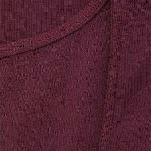 Spodnja majica šir. nar. iz eko bombaža BURGUNDY Spodnja majica šir. nar. iz eko bombaža BURGUNDY