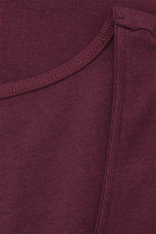 Spodnja majica šir. nar. iz eko bombaža BURGUNDY Spodnja majica šir. nar. iz eko bombaža BURGUNDY