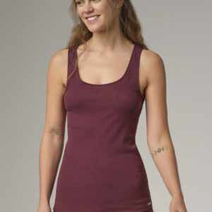 Spodnja majica šir. nar. iz eko bombaža BURGUNDY Spodnja majica šir. nar. iz eko bombaža BURGUNDY