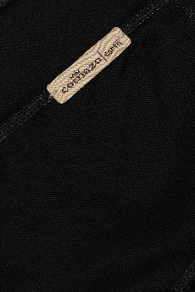 Rio slip spodnjice iz eko bombaža ČRNE