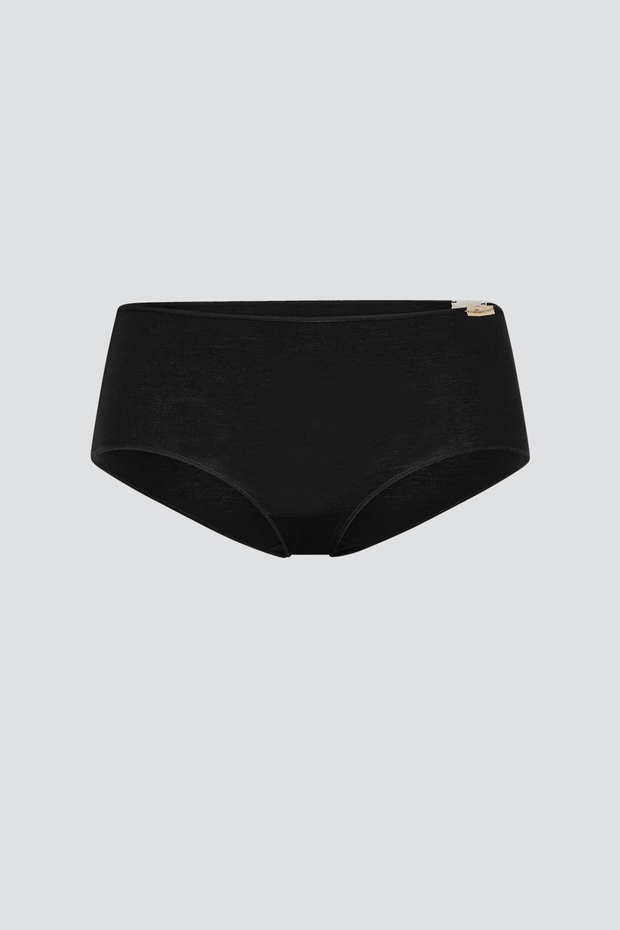 Hipster spodnjice iz eko bombaža ČRNE