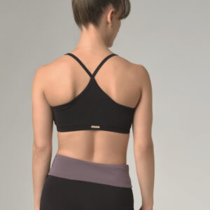 Eko Bombažni JogaTop Nedrček, brez žičke ČRN Eko Bombažni JogaTop Nedrček, brez žičke ČRN