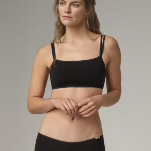 Eko Bombažni Top Nedrček, brez žičke ČRN Eko Bombažni Top Nedrček, brez žičke ČRN