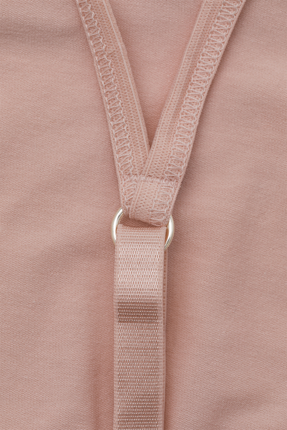 Eko Bombažni Top Nedrček, brez žičke ROZA