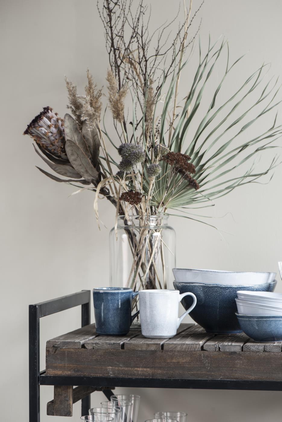 Skleda večja modra Skleda večja modra