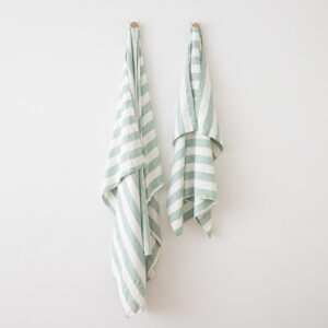 Brisača Beach iz 100% lanu 100x134 Philippe aqua Brisača Beach iz 100% lanu 100x134 Philippe aqua