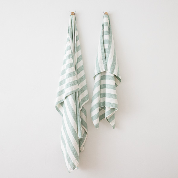 Brisača Beach iz 100% lanu 100x134 Philippe aqua Brisača Beach iz 100% lanu 100x134 Philippe aqua