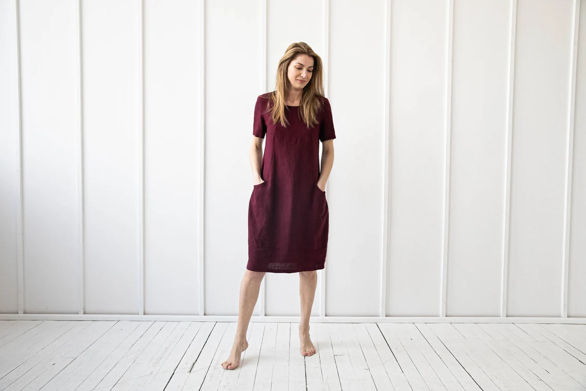 Obleka KR 1210 100% lan Obleka KR 1210 100% lan