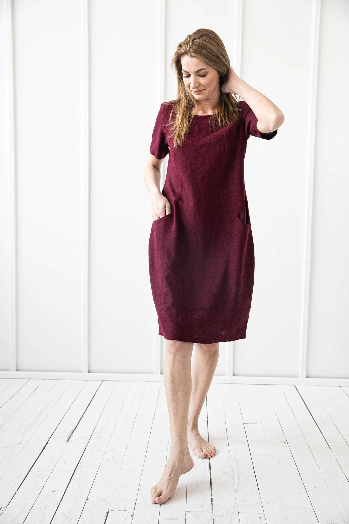 Obleka KR 1210 100% lan Obleka KR 1210 100% lan