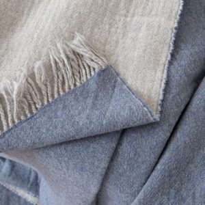 NA ZALOGI Volnena deka 130x180 merino M.DENIM