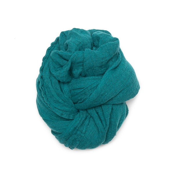 Šal iz 100% lana teal Šal iz 100% lana teal