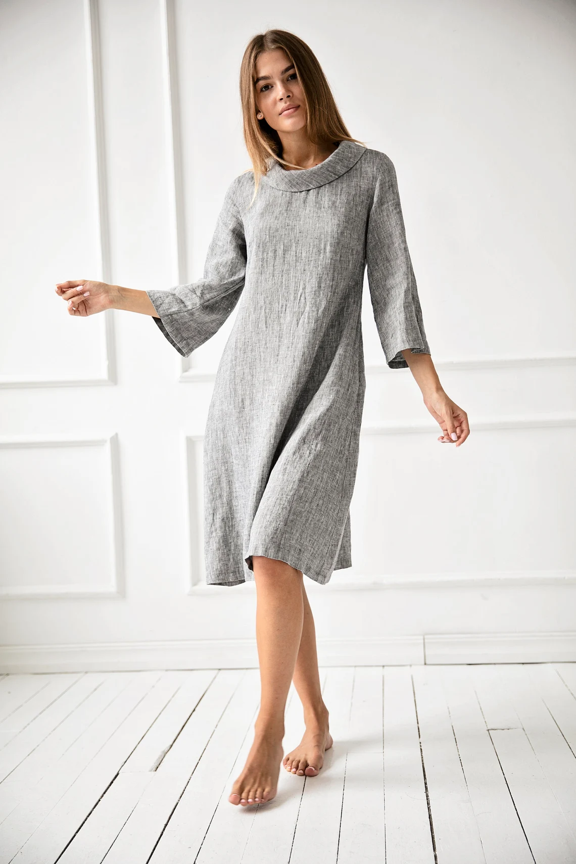 Obleka 1209 100% lan Obleka 1209 100% lan