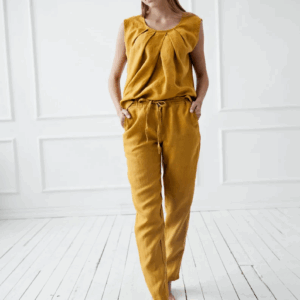 Hlače 1313 100% lan 