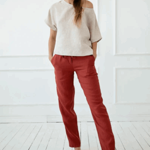 Hlače 1313 100% lan Hlače 1313 100% lan