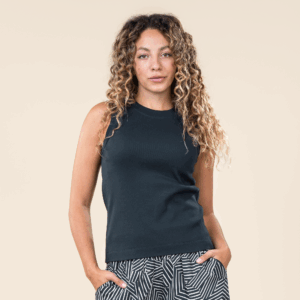 Ženski top iz 100% eko bombaža T.MODER