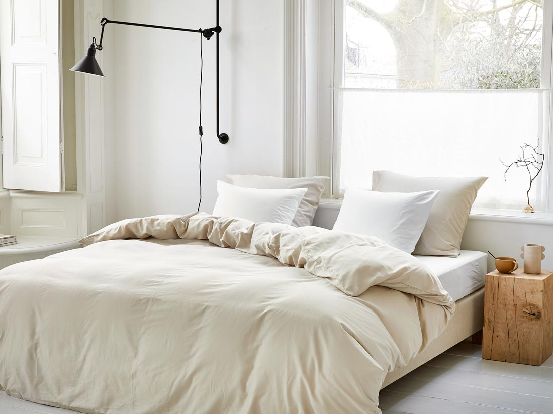 Posteljnina ekološki bombaž saten SANDY GREY več dimenzij Posteljnina ekološki bombaž saten SANDY GREY več dimenzij