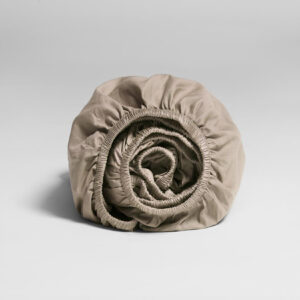 Jogi rjuha ekološki bombaž saten WARM TAUPE več dimenzij Jogi rjuha ekološki bombaž saten WARM TAUPE več dimenzij