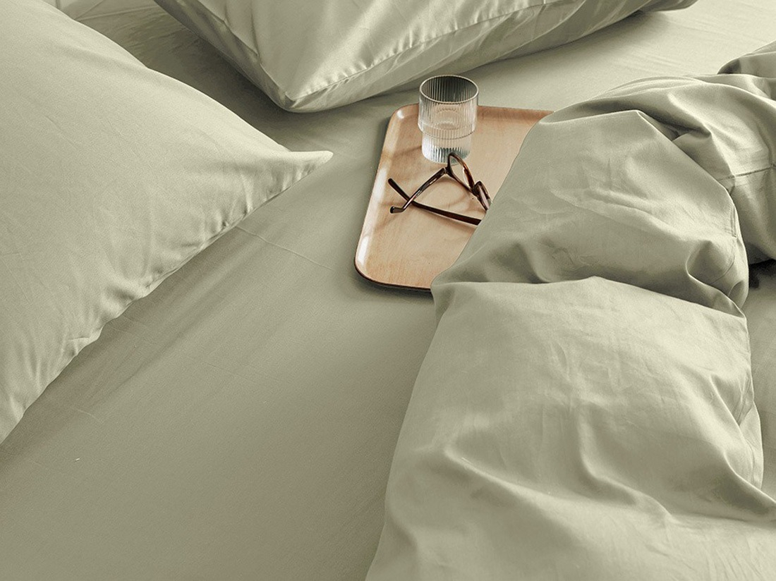 Jogi rjuha ekološki bombaž saten OLIVE več dimenzij Jogi rjuha ekološki bombaž saten OLIVE več dimenzij