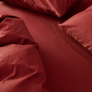 Jogi rjuha ekološki bombaž saten RDEČA več dimenzij Jogi rjuha ekološki bombaž saten RDEČA več dimenzij