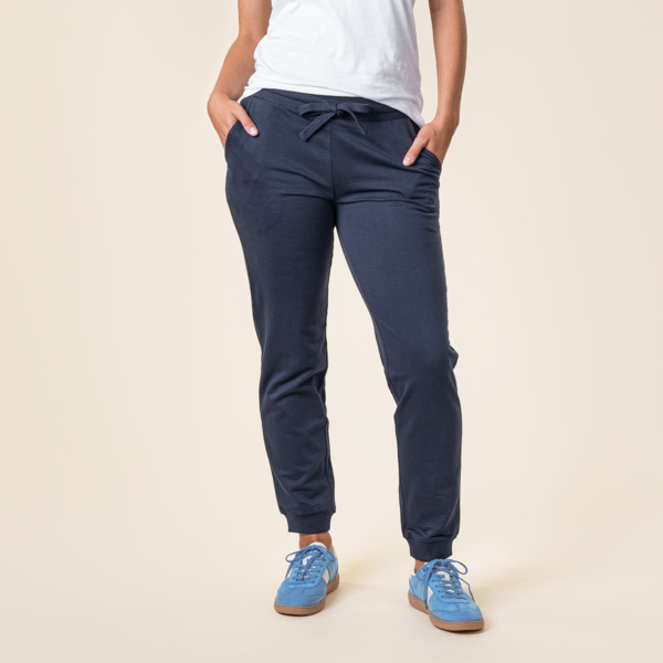 EKO Bombažne Ženske Hlače NAVY EKO Bombažne Ženske Hlače NAVY