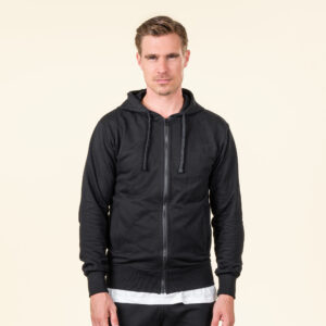 EKO Bombažna Moška Jopica ČRNA