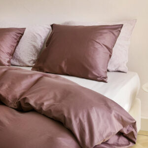 Posteljnina ekološki bombaž saten ROSE BROWN več dimenzij Posteljnina ekološki bombaž saten ROSE BROWN več dimenzij