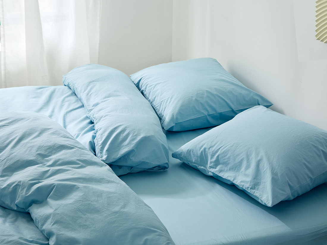 Posteljnina ekološki bombaž perkal BLUE LAGOON več dimenzij Posteljnina ekološki bombaž perkal BLUE LAGOON več dimenzij