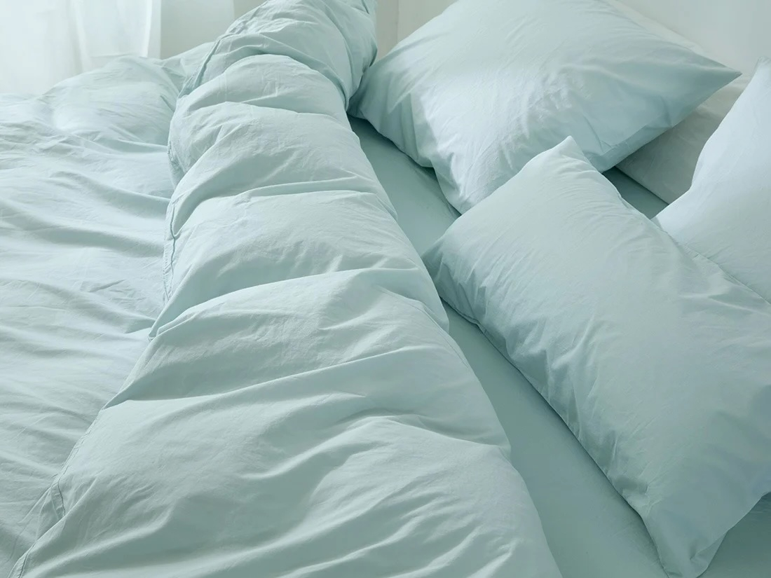 Posteljnina ekološki bombaž perkal AQUA več dimenzij Posteljnina ekološki bombaž perkal AQUA več dimenzij