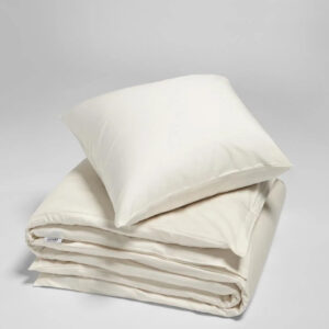 Posteljnina ekološki bombaž saten TOPLA BELA več dimenzij Posteljnina ekološki bombaž saten TOPLA BELA več dimenzij