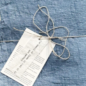 Krpa iz 100% lanu SIVA 50x70