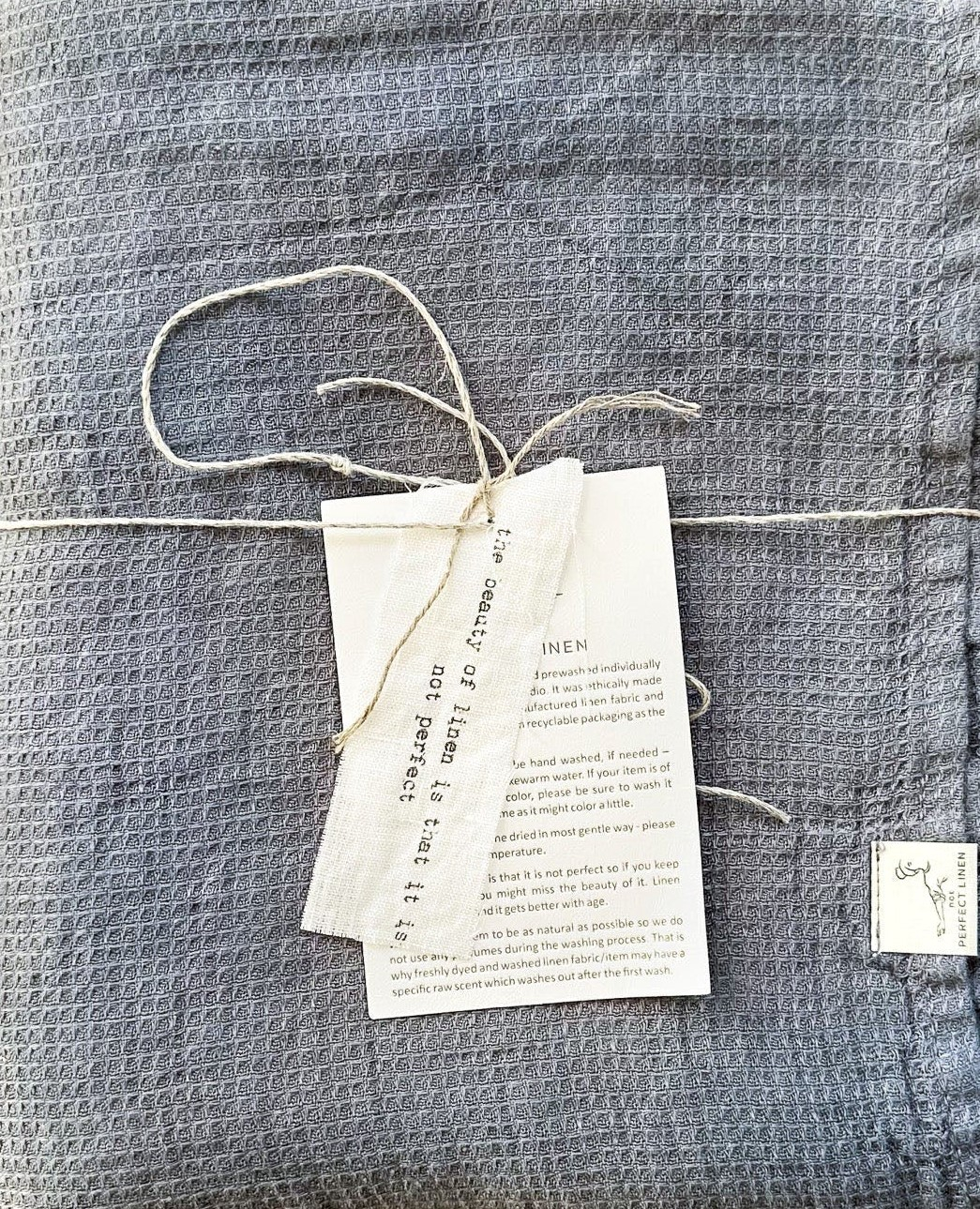 Brisača iz 100% lanu SIVA W 110x140