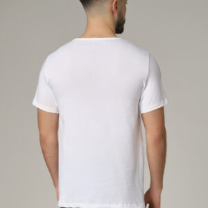 Moška spodnja majica V izrez KR BELA XL Moška spodnja majica V izrez KR BELA XL